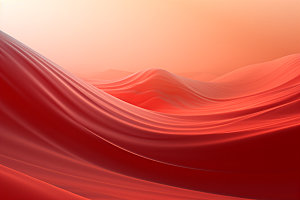 红色飘带丝绸喜庆背景图