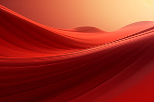 红色飘带丝滑丝绸背景图