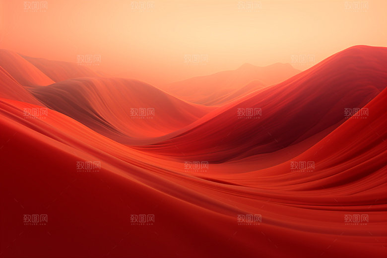 红色飘带喜报丝滑背景图