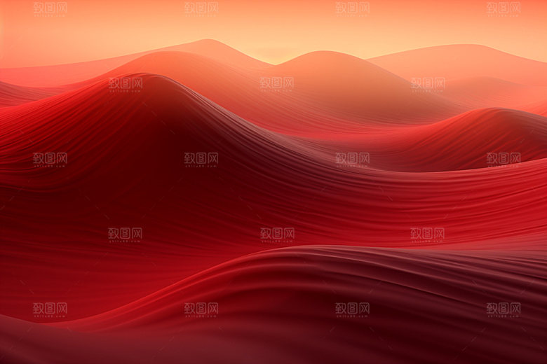 红色飘带展板喜庆背景图
