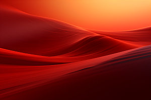 红色飘带丝滑展板背景图