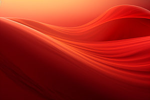 红色飘带展板质感背景图