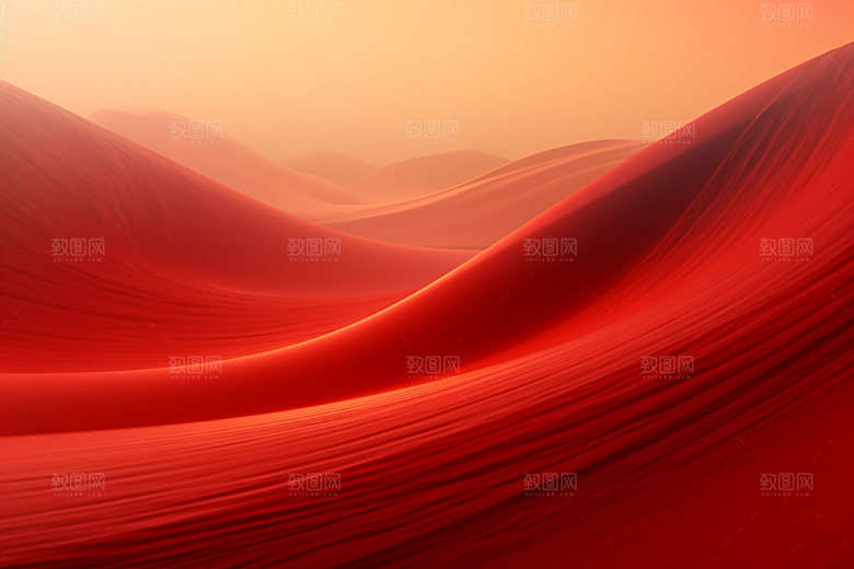 红色飘带展板党建背景图