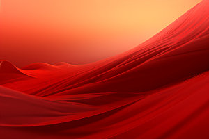 红色飘带丝绸大红背景图