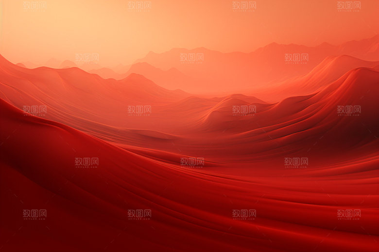红色飘带大红党建背景图
