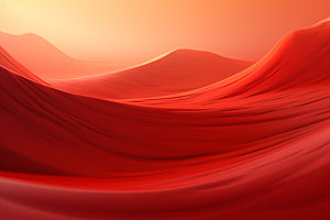红色飘带喜庆大气背景图