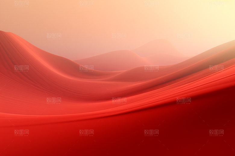 红色飘带喜庆党建背景图