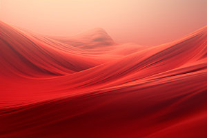 红色飘带丝滑大气背景图