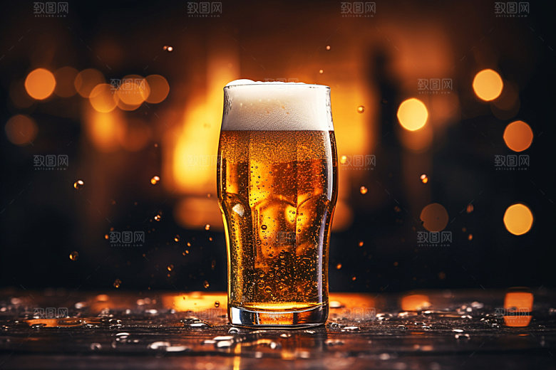啤酒聚餐聚会摄影图