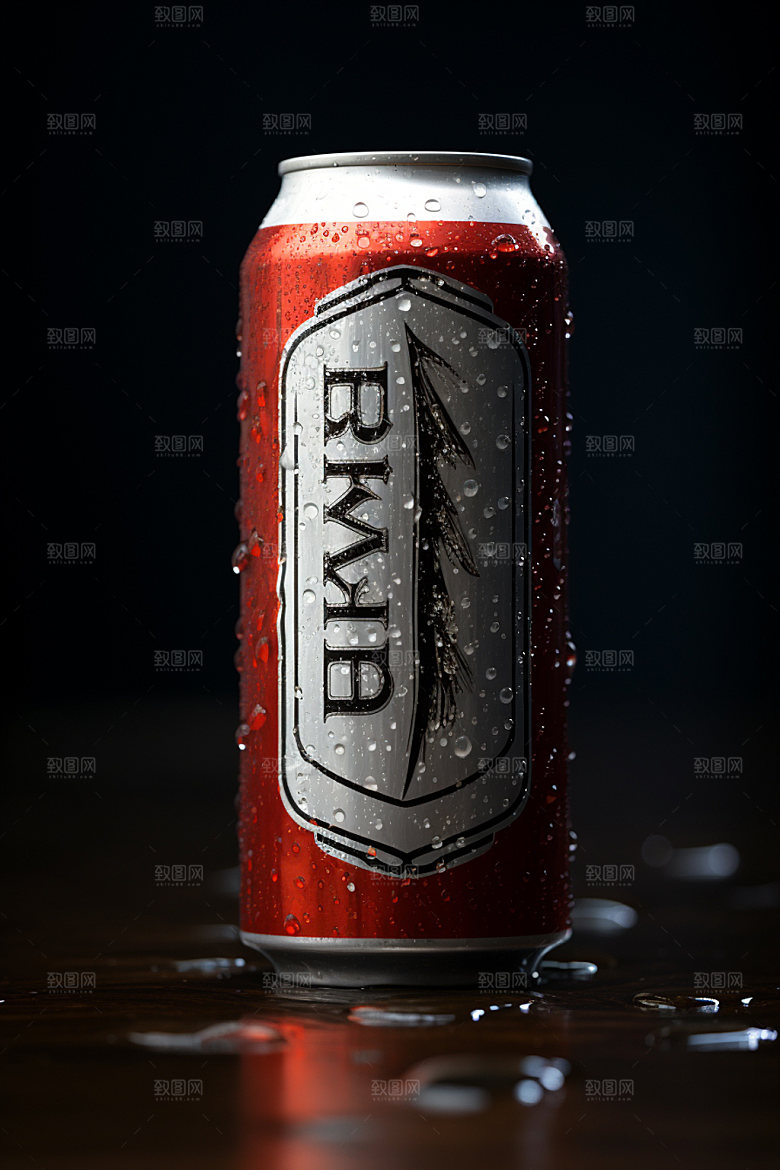 啤酒酒类3D样机
