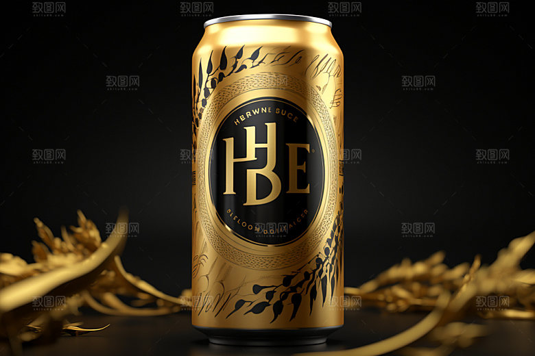 啤酒酒类立体样机