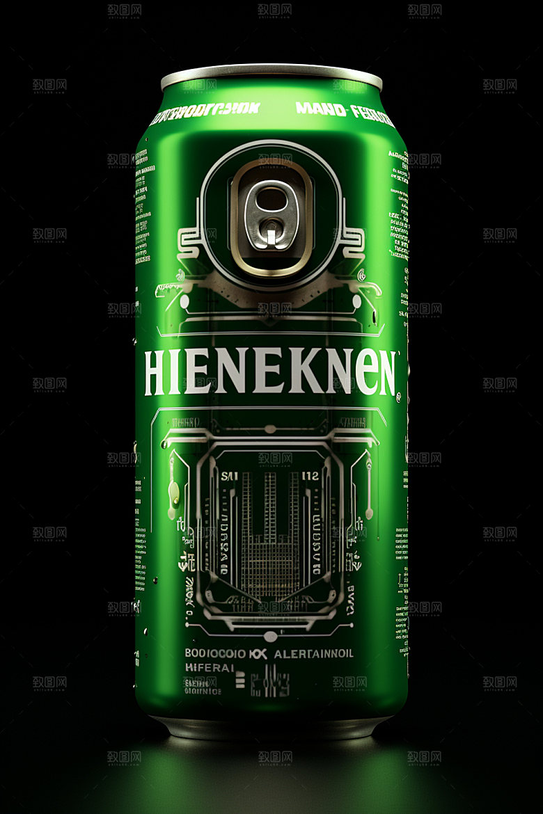 啤酒酒类模型样机