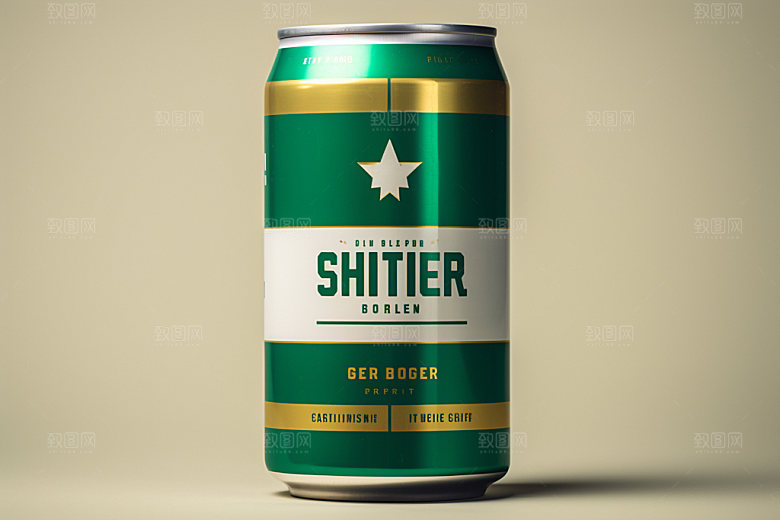 啤酒高清模型样机