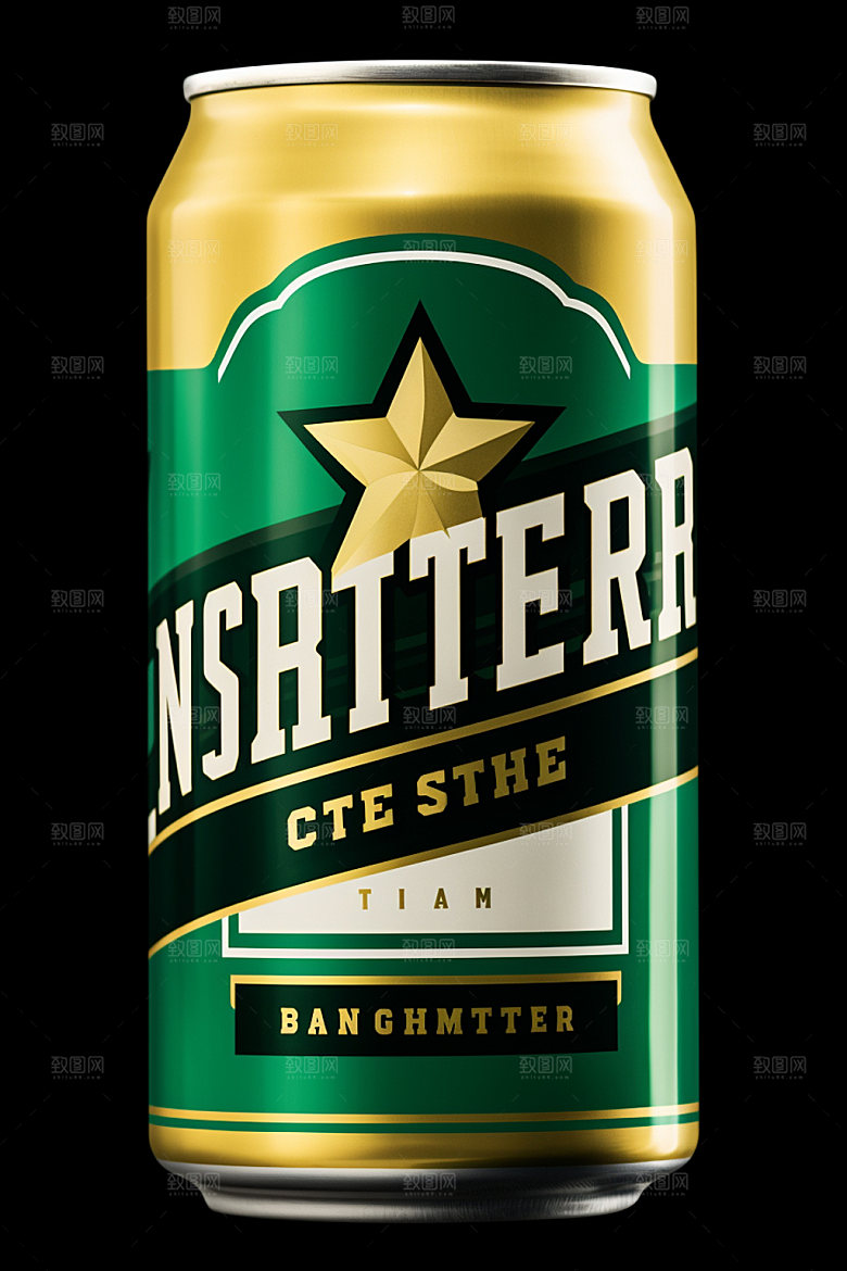 啤酒饮料罐酒瓶样机