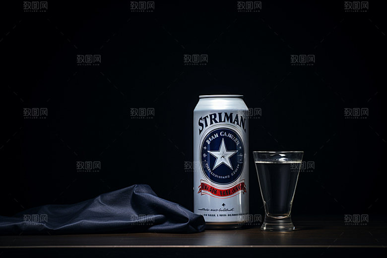 啤酒酒瓶立体样机