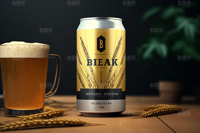 啤酒酒类高清样机
