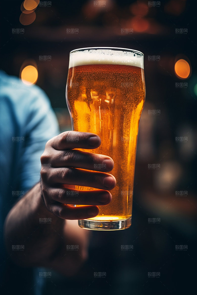 啤酒创意宣传模型
