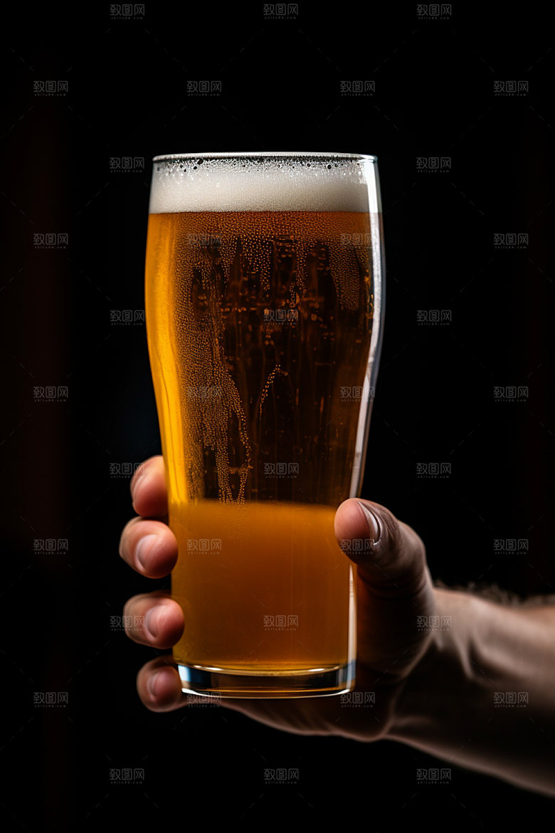 啤酒宣传广告模型