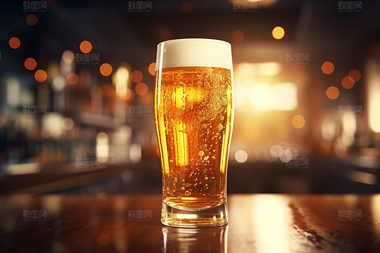 啤酒广告饮品模型