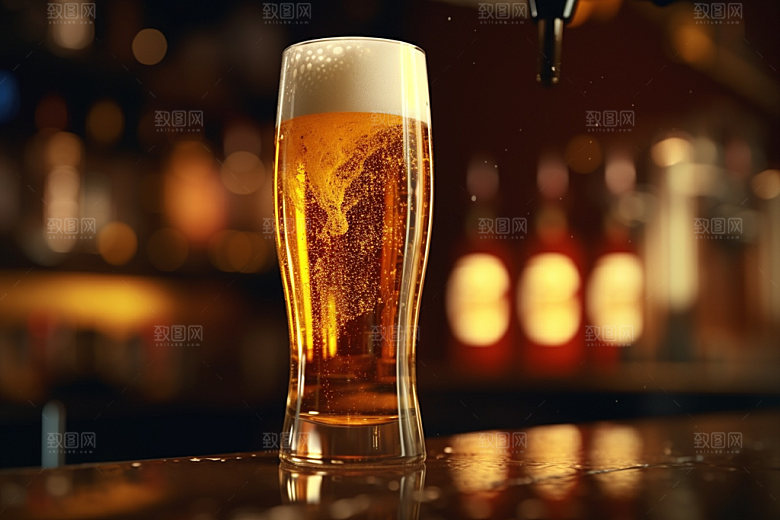 啤酒饮品高清模型