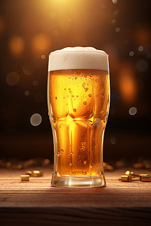 啤酒3D饮品模型