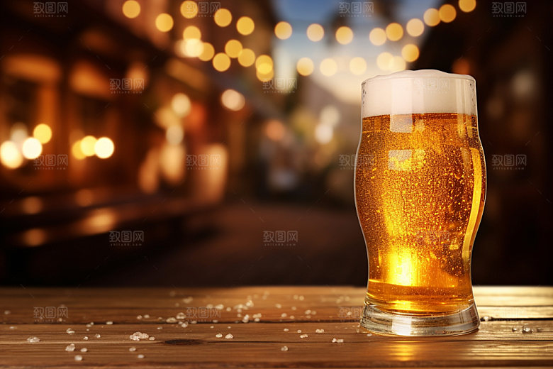 啤酒宣传高清模型