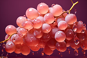 葡萄甜蜜美味摄影图