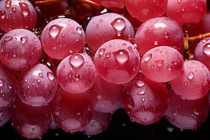 葡萄水果高清摄影图