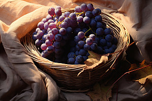 葡萄高清美味摄影图