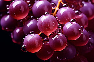 葡萄美食甜蜜摄影图