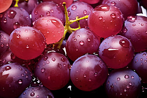 葡萄食品美食摄影图