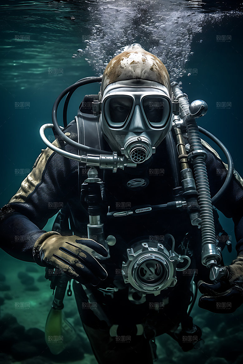 潜水风光海底世界摄影图