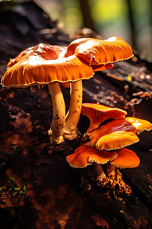 蘑菇山珍植物摄影图