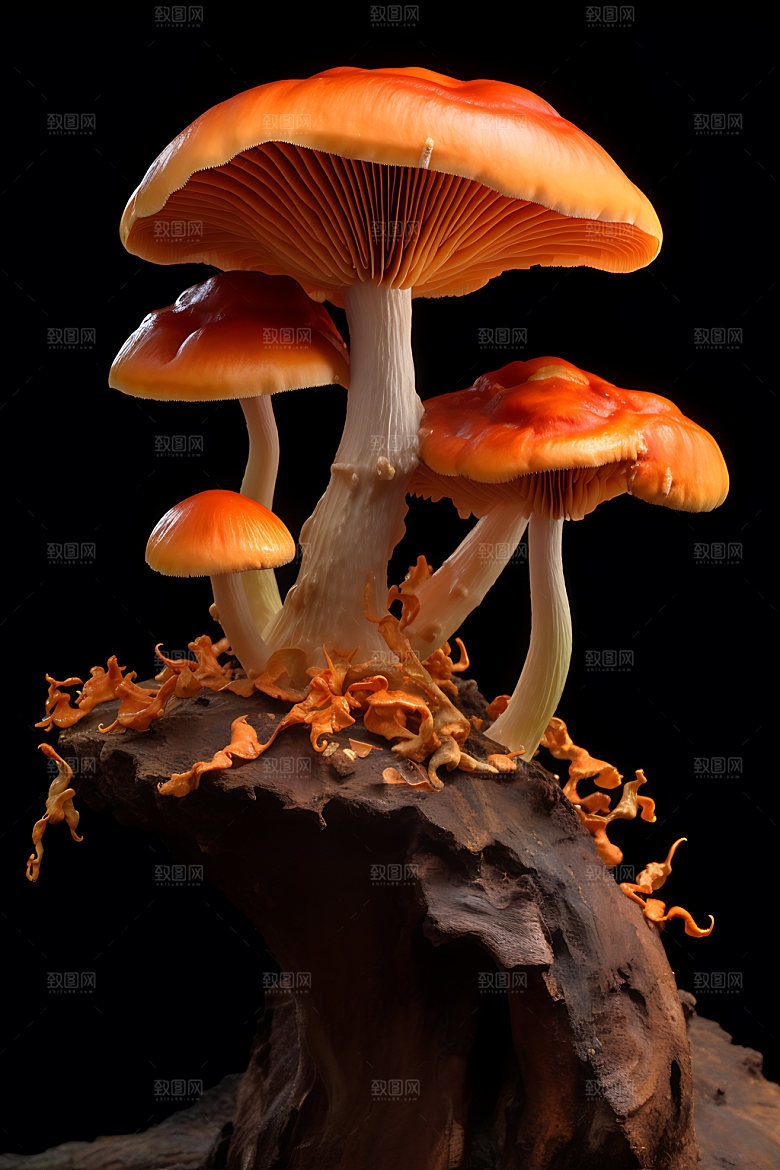 蘑菇菌类山珍摄影图