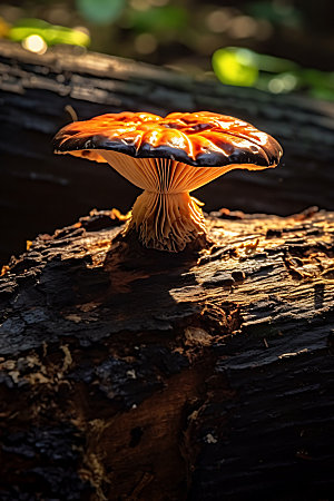 蘑菇高清自然摄影图