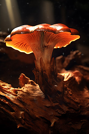 蘑菇生态菌类摄影图
