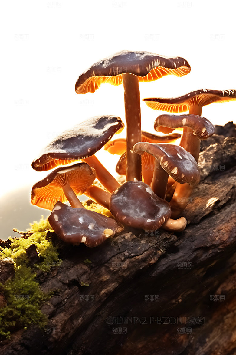 蘑菇菌菇高清摄影图