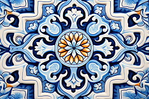 青花瓷艺术传统花纹底纹