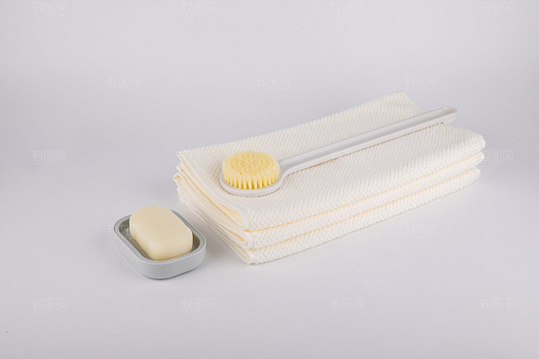 清洁用品保洁家政摄影图