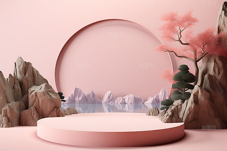七夕电商3D模型