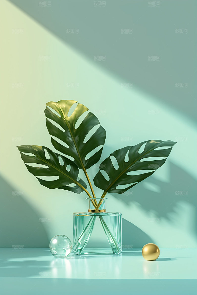 北欧风INS风质感电商背景