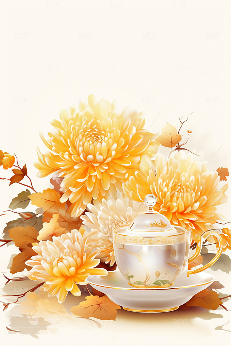 秋分秋季自然插画