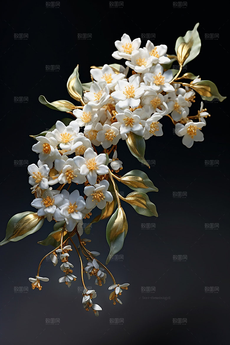秋季风景清新花卉类矢量元素