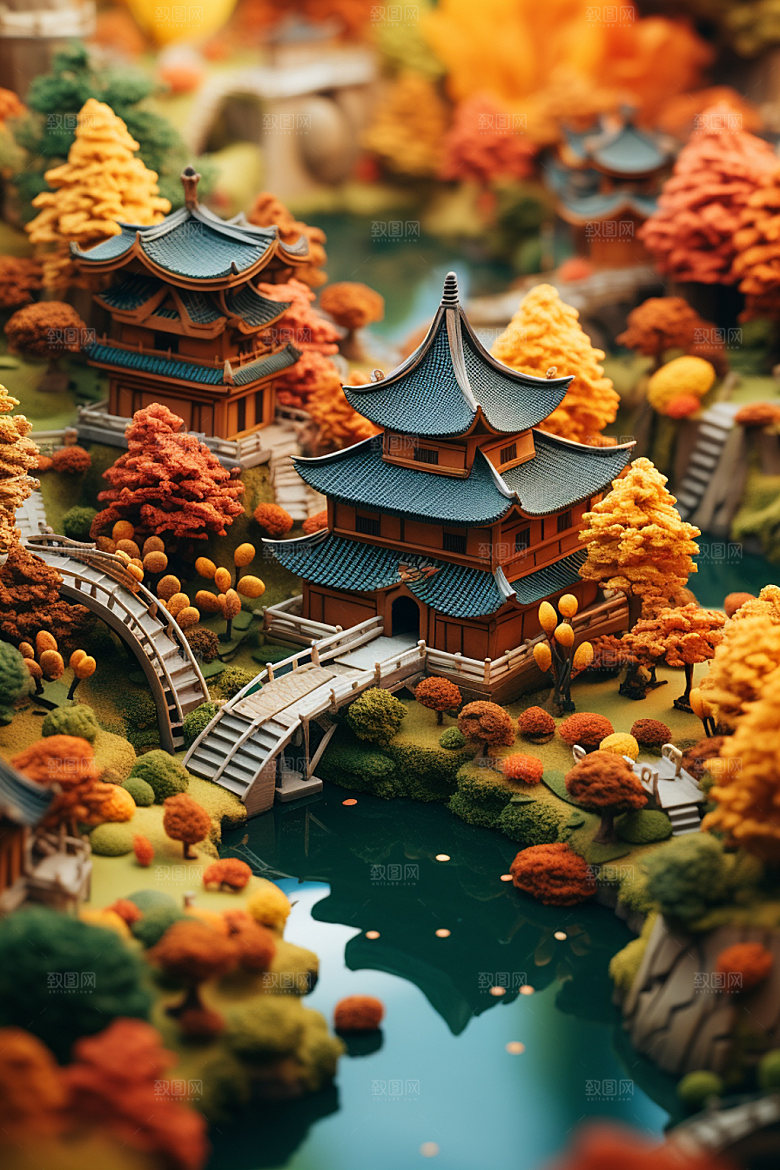 秋季旅游旅行风景素材