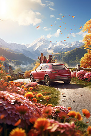 秋季旅游高清风景素材