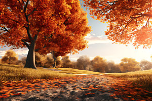 秋季高清秋色摄影图