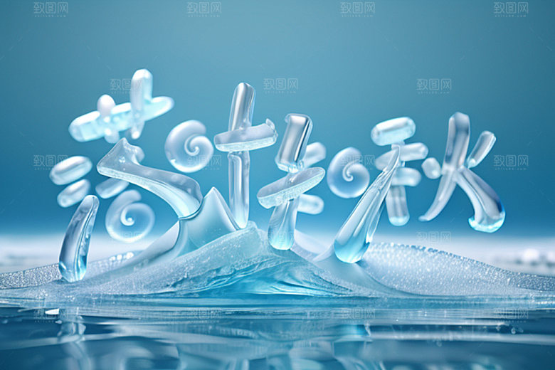 秋季创意秋天艺术字