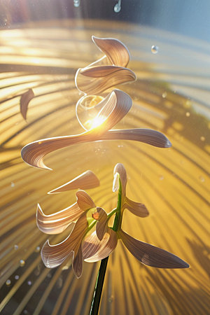 秋季秋天创意艺术字