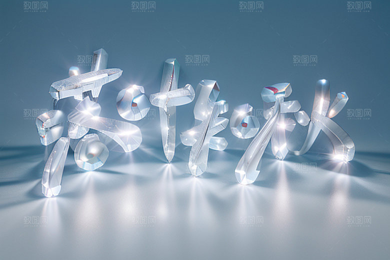 秋季秋天创意艺术字