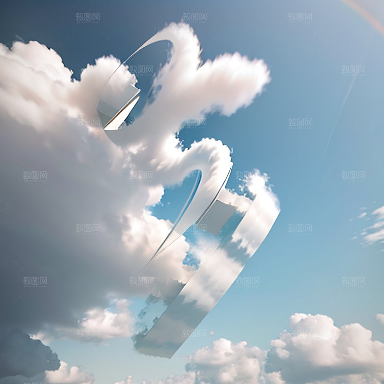 七夕高清3D艺术字